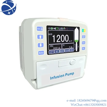 Yun YiMedical Hastane Ekipmanları 3.5 Dokunmatik LCD Ekran Taşınabilir Mini Elektrikli İnfüzyon Pompası